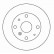 Brake Disc 15943 ABS