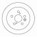 Brake Disc 15990 ABS