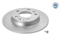 Brake disc 16-15 523 0005/PD Meyle