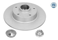 Brake disc 16-15 523 0024/PD Meyle