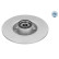 Brake disc 16-15 523 4114/PD Meyle