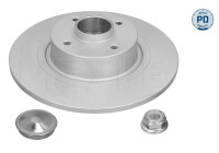 Brake disc 16-15 523 4115/PD Meyle