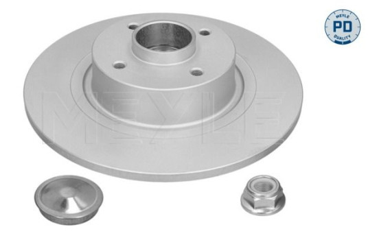 Brake disc 16-15 523 4115/PD Meyle
