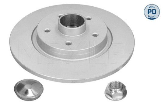 Brake disc 16-15 523 4122/PD Meyle