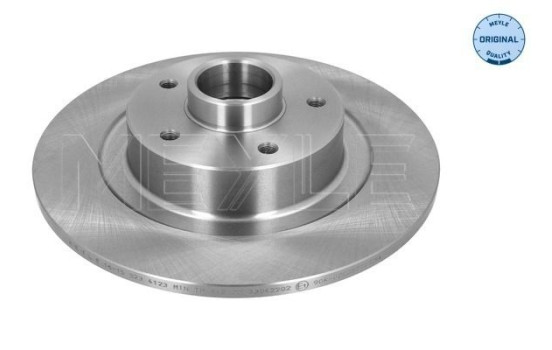 Brake disc 16-15 523 4123 Meyle