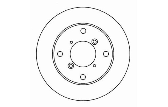 Brake Disc 16012 ABS