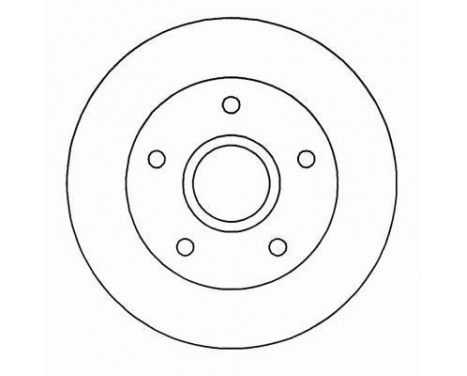 Brake Disc 16027 ABS