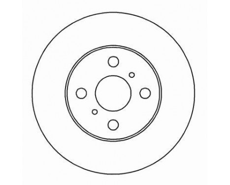 Brake Disc 16031 ABS
