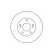 Brake Disc 16040 ABS, Thumbnail 2