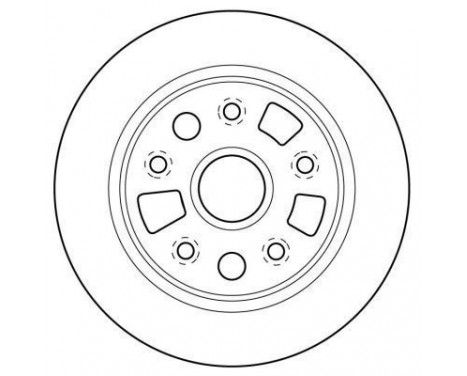 Brake Disc 16055 ABS