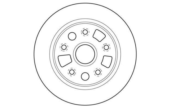 Brake Disc 16055 ABS