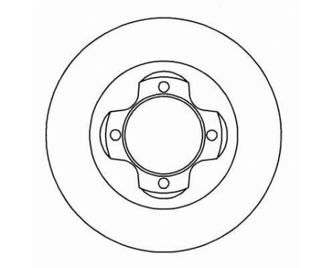 Brake Disc 16056 ABS