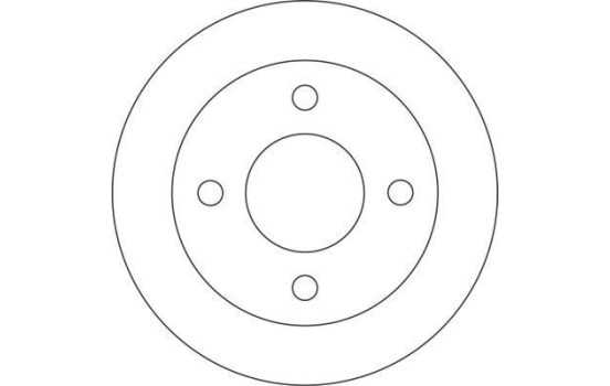 Brake Disc 16065 ABS