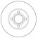 Brake Disc 16095 ABS, Thumbnail 2