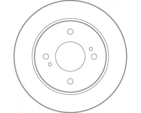 Brake Disc 16152 ABS, Image 2