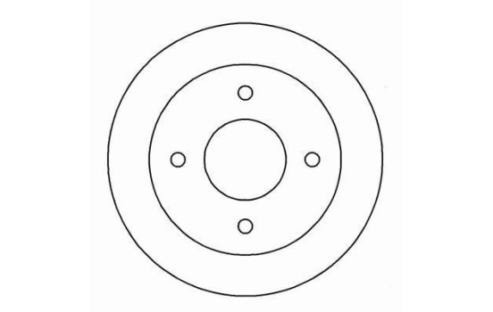 Brake Disc 16157 ABS