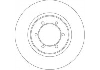 Brake Disc 16168 ABS