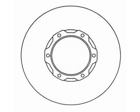 Brake Disc 16198 ABS, Image 2