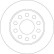 Brake Disc 16205 ABS
