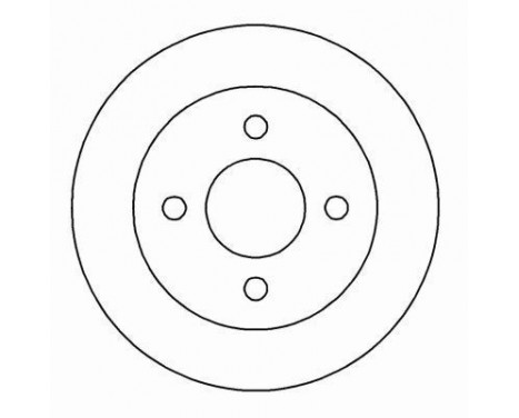 Brake Disc 16244 ABS