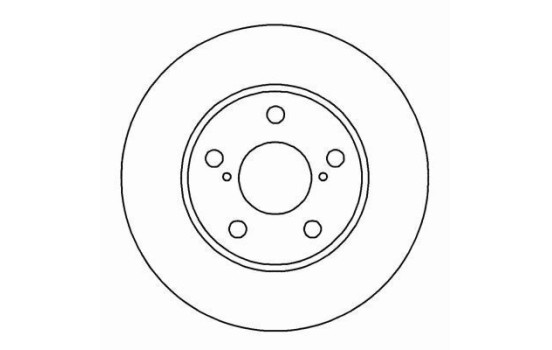Brake Disc 16245 ABS