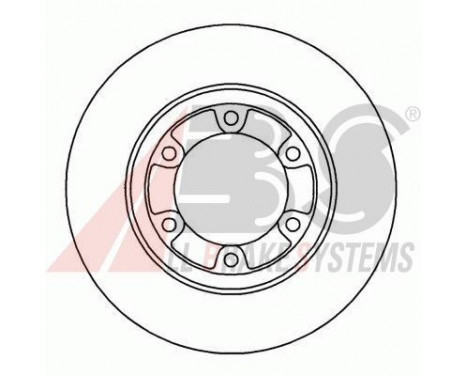 Brake Disc 16268 ABS, Image 2