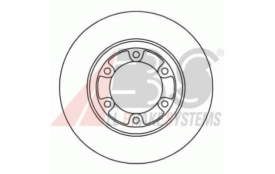 Brake Disc 16268 ABS, Image 2