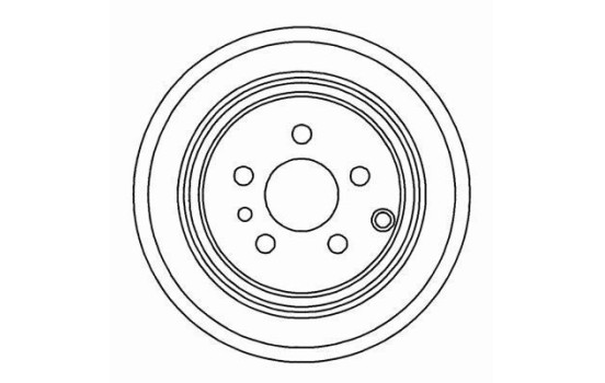 Brake Disc 16289 ABS