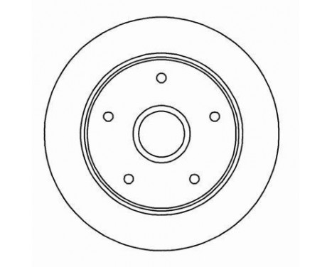 Brake Disc 16296 ABS