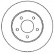 Brake Disc 16360 ABS, Thumbnail 2