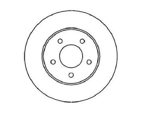 Brake Disc 16360 ABS