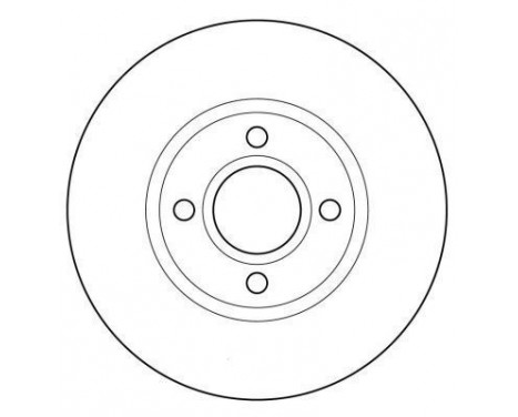 Brake Disc 16371 ABS
