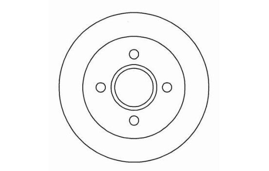 Brake Disc 16375 ABS