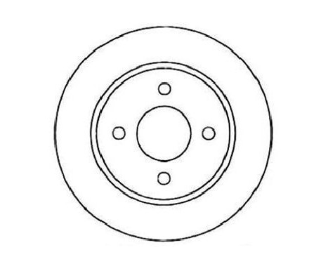 Brake Disc 16412 ABS