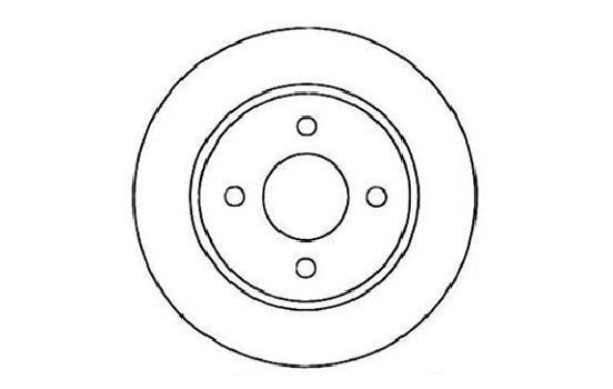 Brake Disc 16412 ABS