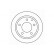Brake Disc 16455 ABS, Thumbnail 3