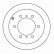 Brake Disc 16471 ABS