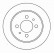 Brake Disc 16474 ABS