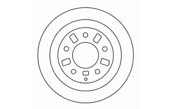 Brake Disc 16523 ABS