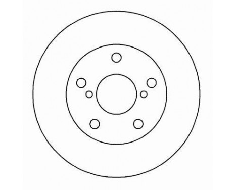 Brake Disc 16548 ABS