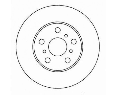 Brake Disc 16550 ABS