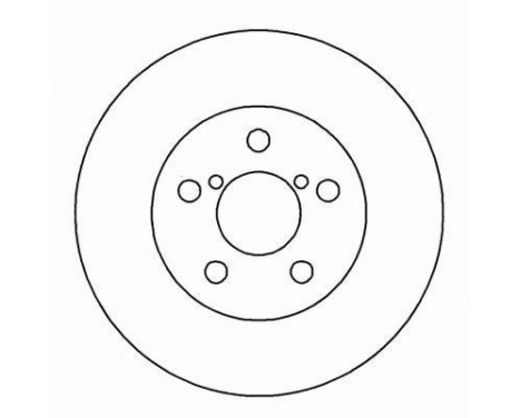 Brake Disc 16554 ABS