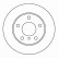 Brake Disc 16567 ABS