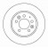 Brake Disc 16572 ABS
