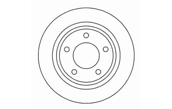 Brake Disc 16573 ABS