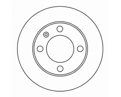 Brake Disc 16578 ABS