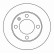 Brake Disc 16578 ABS