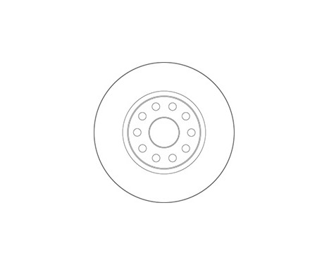 Brake Disc 16581 ABS, Image 2