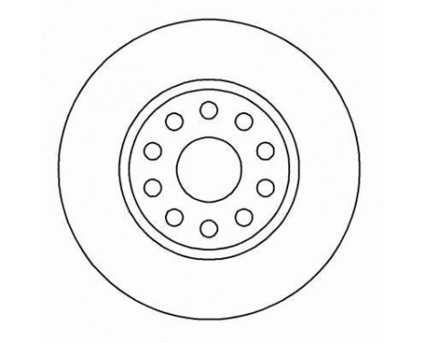 Brake Disc 16582 ABS