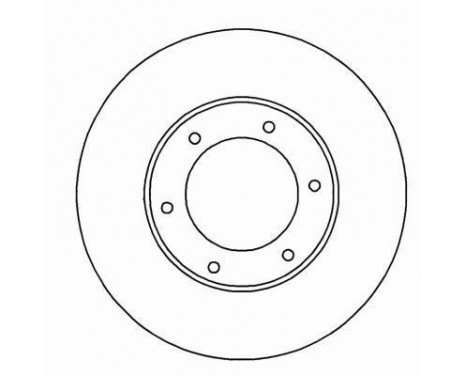Brake Disc 16599 ABS
